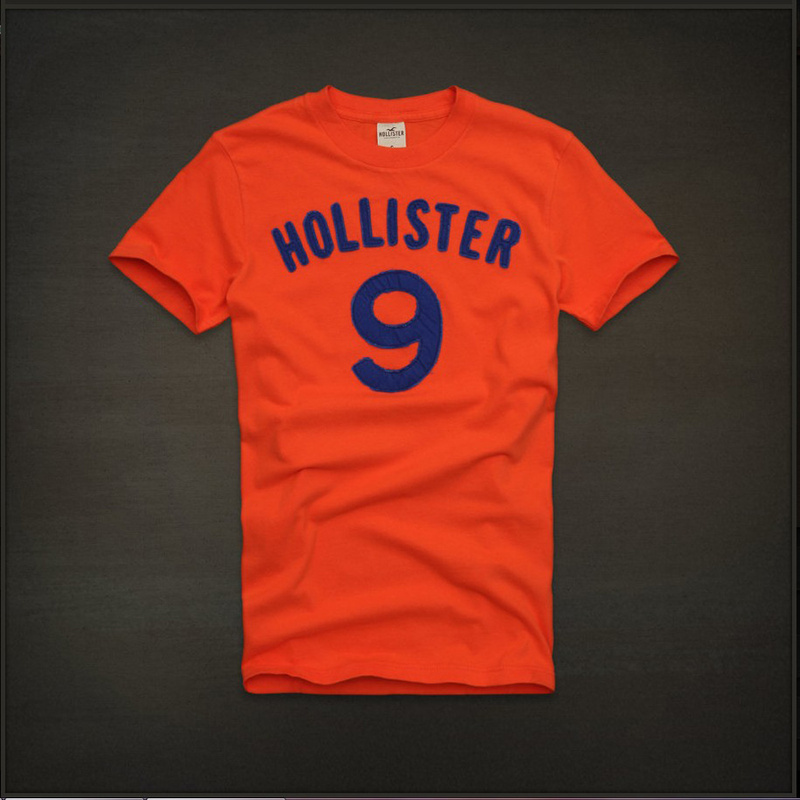 Hollister Hombres De Cuello Redondo Corto Remera HCO3953